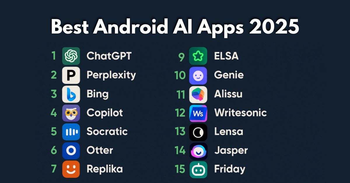 Best Android AI Apps 2025