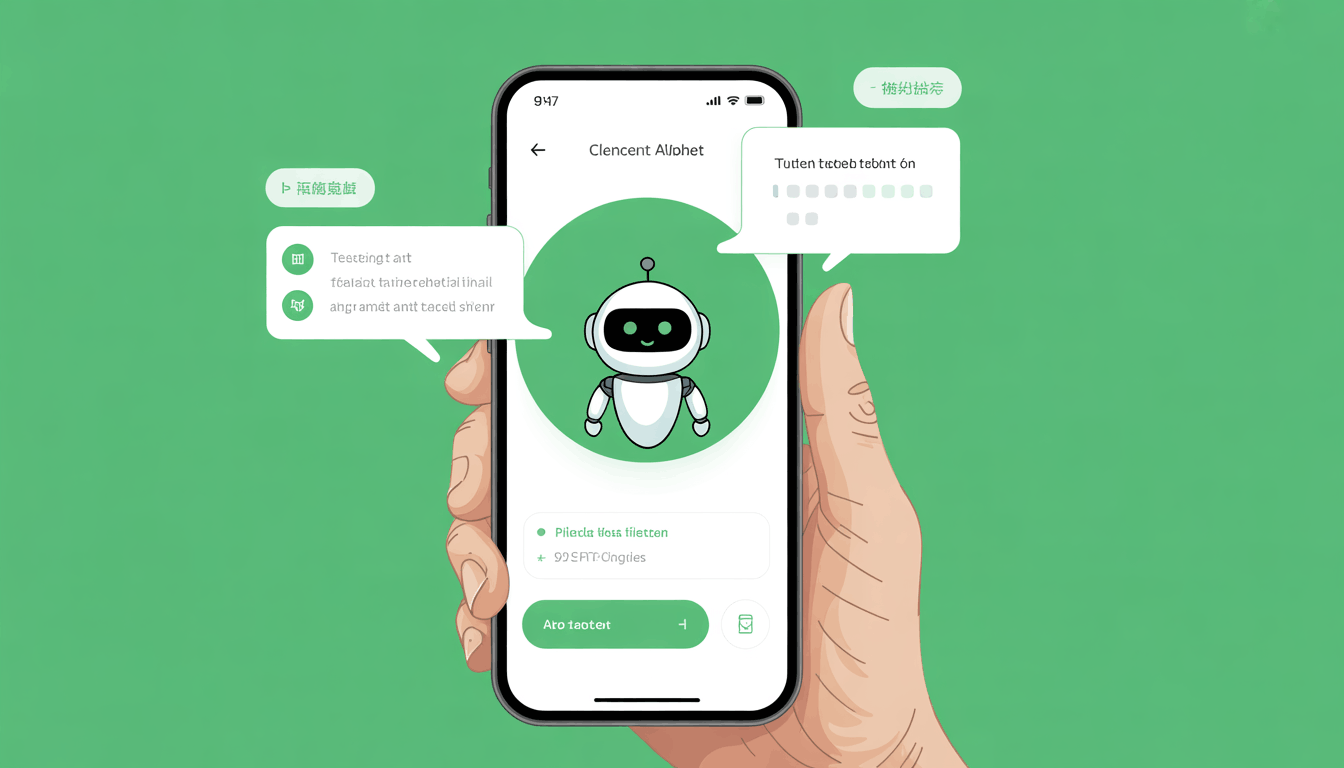 Tencent ClawBot AI agent shown inside WeChat app performing automated tasks like file transfer and email sending, latest China tech news on AI agents